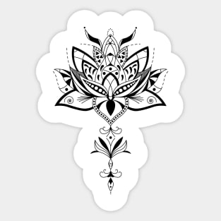 Lotus Flower Sticker